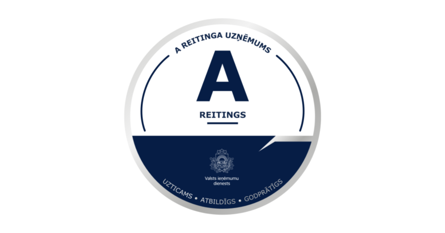 LAU Infra Group receives the highest company rating from the State Revenue Service